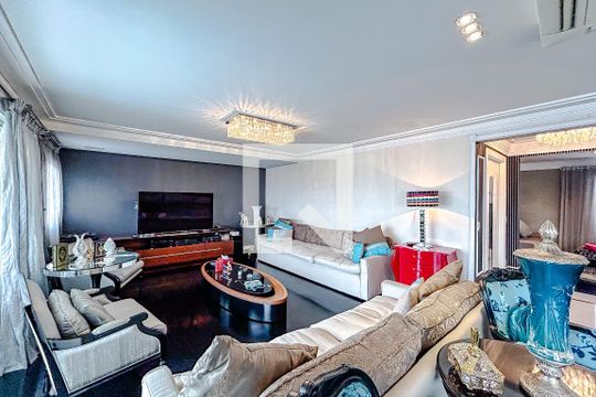 Sala de apartamento à venda com 4 quartos, 238m² em Cidade Mãe do Céu, São Paulo