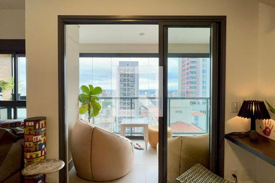 Varanda da Sala de apartamento à venda com 2 quartos, 71m² em Pinheiros, São Paulo