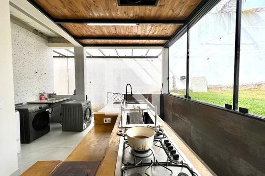 Cozinha de casa à venda com 3 quartos, 500m² em Trevo, Belo Horizonte