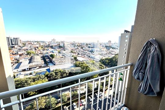 Vista da Sacada de apartamento à venda com 3 quartos, 60m² em Jardim Assuncao, São Paulo
