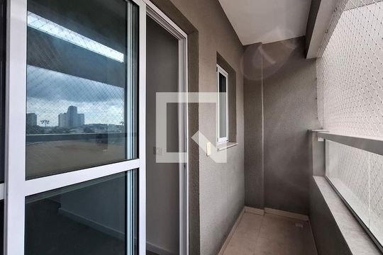 Varanda da Sala de apartamento à venda com 2 quartos, 108m² em Silveira, Santo André