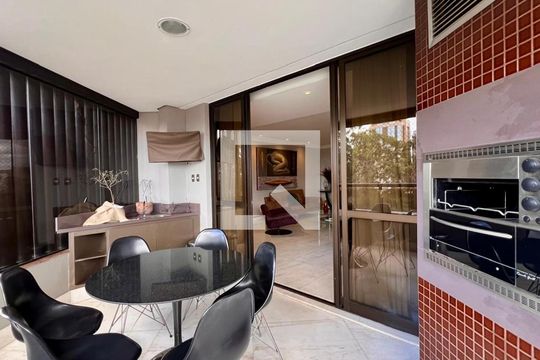 Varanda da Sala de apartamento à venda com 4 quartos, 359m² em Santo Agostinho, Belo Horizonte