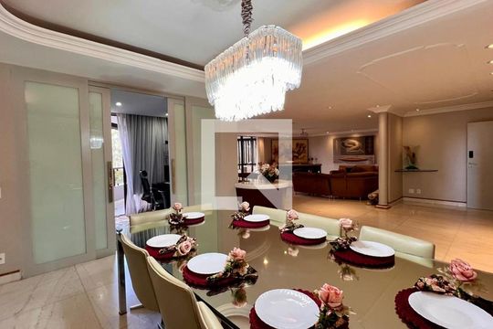 Sala de apartamento à venda com 4 quartos, 359m² em Santo Agostinho, Belo Horizonte