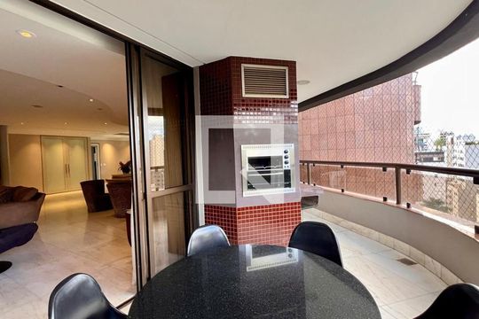 Varanda da Sala de apartamento à venda com 4 quartos, 359m² em Santo Agostinho, Belo Horizonte