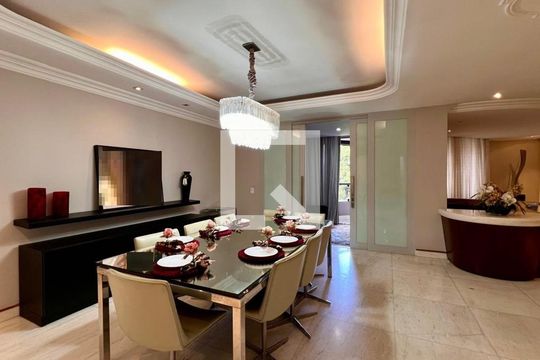Sala de apartamento à venda com 4 quartos, 359m² em Santo Agostinho, Belo Horizonte