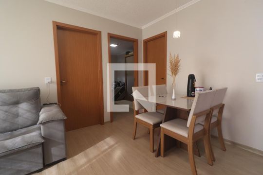 Sala de apartamento à venda com 2 quartos, 50m² em Santo Afonso, Novo Hamburgo