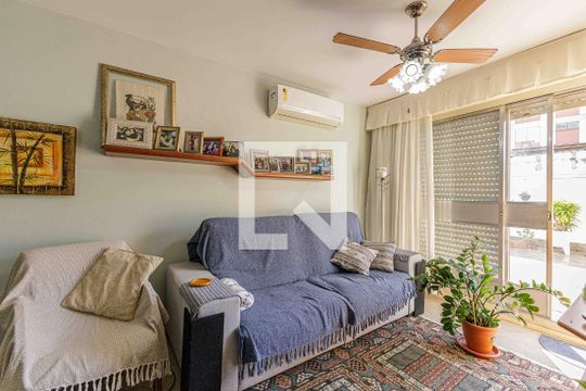 Sala de apartamento à venda com 3 quartos, 120m² em Floresta, Porto Alegre