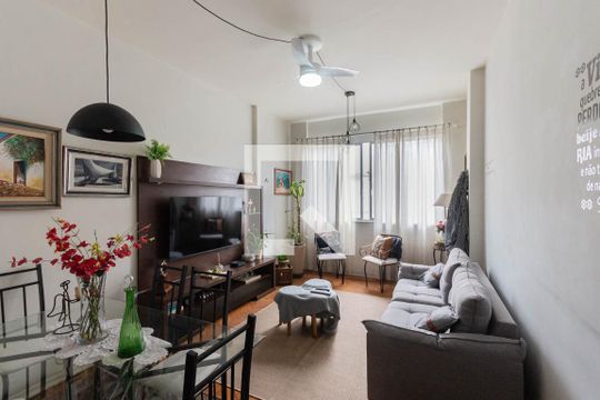 Sala de apartamento à venda com 3 quartos, 99m² em Tijuca, Rio de Janeiro