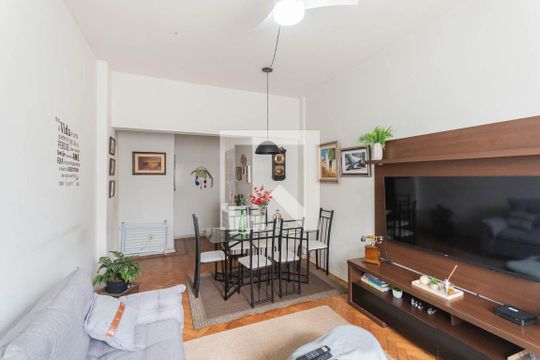Sala de apartamento à venda com 3 quartos, 99m² em Tijuca, Rio de Janeiro