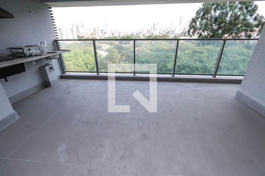 Varanda de apartamento à venda com 3 quartos, 136m² em Chácara Klabin, São Paulo