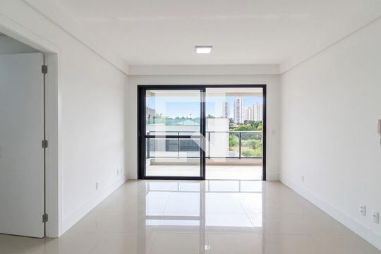 Sala de apartamento para alugar com 3 quartos, 92m² em Balneario, Florianópolis