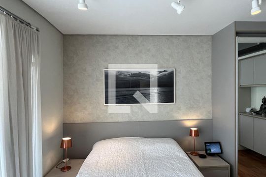 Studio de kitnet/studio para alugar com 1 quarto, 52m² em José Menino, Santos