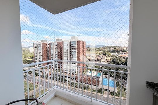 Sacada da Sala de apartamento à venda com 2 quartos, 69m² em Retiro, Jundiaí