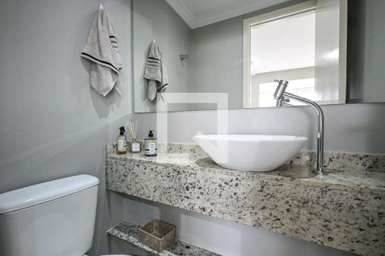 Lavabo de apartamento à venda com 2 quartos, 87m² em Vila Andrade, São Paulo