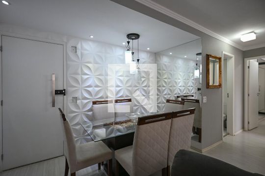 Sala de Jantar de apartamento para alugar com 2 quartos, 64m² em Jardim Parque Morumbi, São Paulo