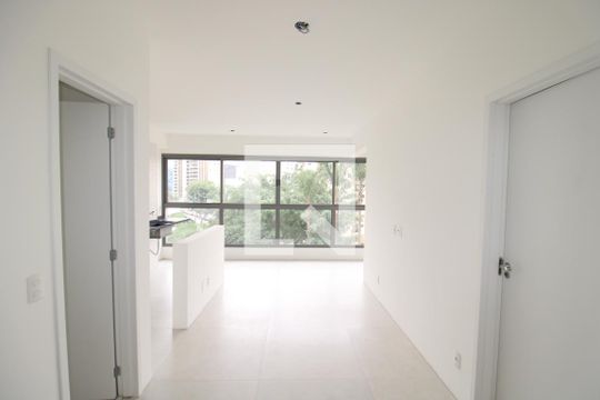 Sala / Cozinha de apartamento para alugar com 1 quarto, 45m² em Santana, São Paulo