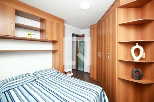 Suíte de apartamento para alugar com 2 quartos, 60m² em Vila Assunção, Santo André
