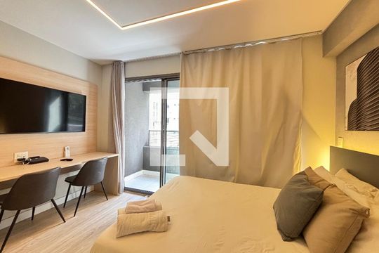Studio de kitnet/studio para alugar com 1 quarto, 21m² em Itaim Bibi, São Paulo