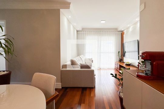 Sala de apartamento para alugar com 3 quartos, 85m² em Centro, São Bernardo do Campo