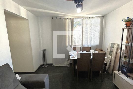 Sala de apartamento para alugar com 2 quartos, 55m² em Praça Seca, Rio de Janeiro
