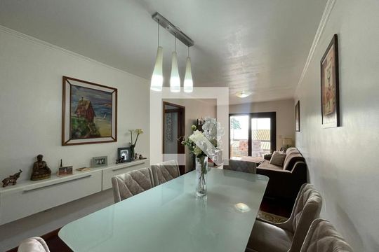 Sala jantar de apartamento à venda com 3 quartos, 137m² em Boa Vista, Novo Hamburgo