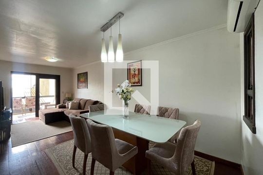 Sala jantar de apartamento à venda com 3 quartos, 137m² em Boa Vista, Novo Hamburgo