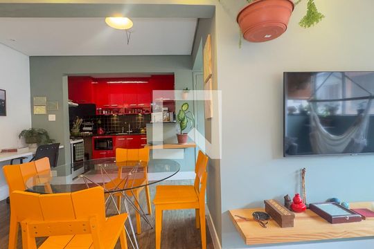 Sala de apartamento à venda com 2 quartos, 83m² em Jardim Francisco Mendes, São Paulo