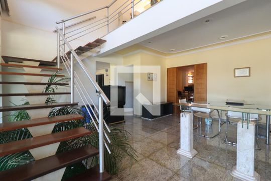 Sala de casa de condomínio para alugar com 3 quartos, 2000m² em Parque Sao Sebastiao, Ribeirão Preto