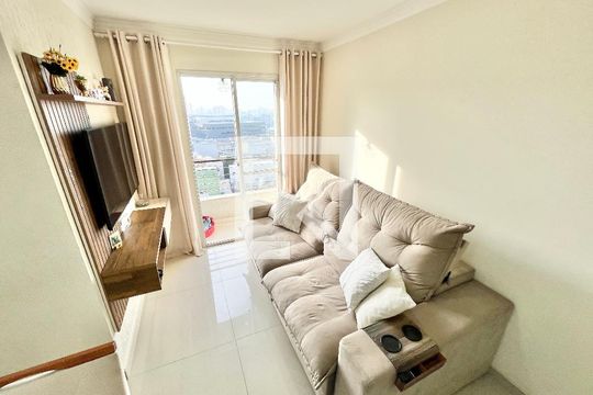 Sala de apartamento à venda com 2 quartos, 47m² em Vila Amélia, São Paulo