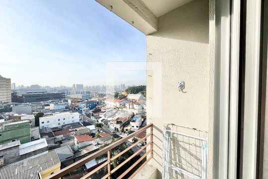 Varanda da Sala de apartamento à venda com 2 quartos, 47m² em Vila Amélia, São Paulo