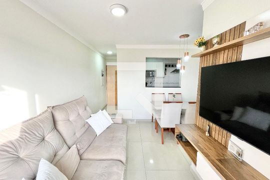 Sala de apartamento à venda com 2 quartos, 47m² em Vila Amélia, São Paulo