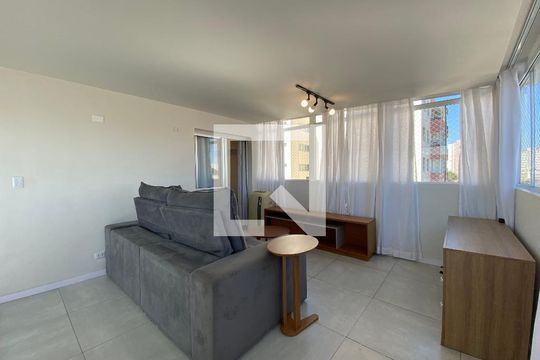 Sala de apartamento para alugar com 1 quarto, 59m² em Vila Polopoli, São Paulo