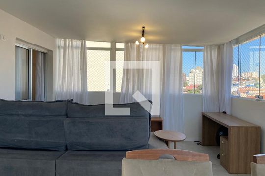 Sala de apartamento para alugar com 1 quarto, 59m² em Vila Polopoli, São Paulo