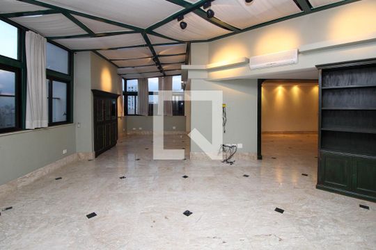 Sala  de apartamento à venda com 5 quartos, 280m² em Real Parque, São Paulo