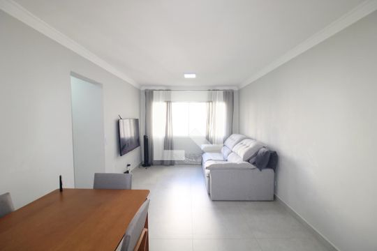 Sala de apartamento à venda com 2 quartos, 72m² em Vila Amélia, São Paulo