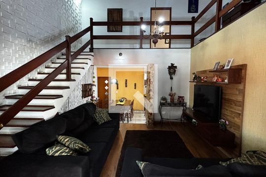 Sala de casa à venda com 3 quartos, 225m² em Jardim Europa, Santo André