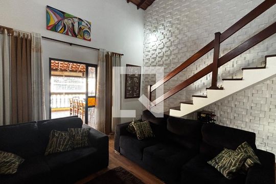 Sala de casa à venda com 3 quartos, 225m² em Jardim Europa, Santo André