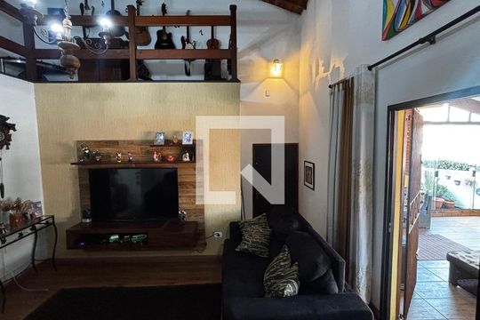 Sala de casa à venda com 3 quartos, 225m² em Jardim Europa, Santo André