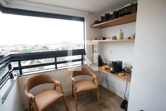 Varanda da Sala de apartamento à venda com 3 quartos, 118m² em Taquara, Rio de Janeiro