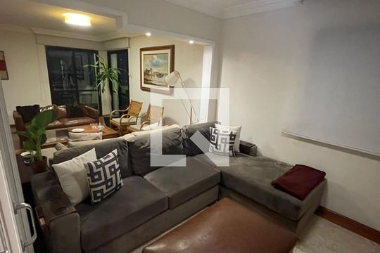 Sala de apartamento à venda com 3 quartos, 178m² em Moema, São Paulo