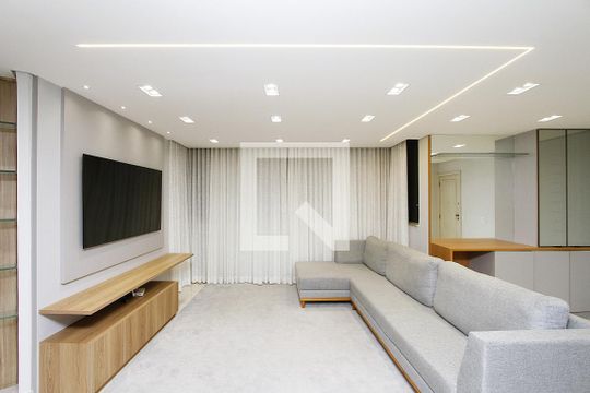 Sala de apartamento para alugar com 4 quartos, 160m² em Gutierrez, Belo Horizonte