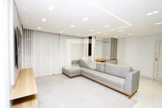 Sala de apartamento para alugar com 4 quartos, 160m² em Gutierrez, Belo Horizonte