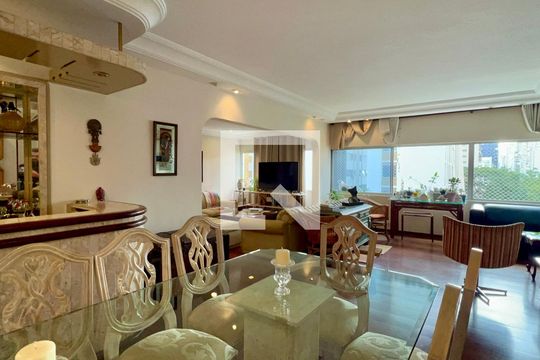 Sala de Jantar de apartamento à venda com 3 quartos, 160m² em Jardim Paulista, São Paulo