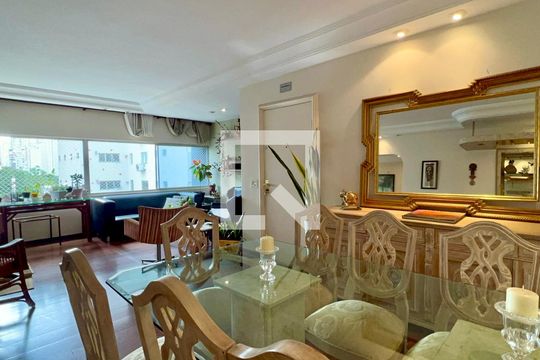 Sala de Jantar de apartamento à venda com 3 quartos, 160m² em Jardim Paulista, São Paulo