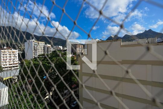 Vista da Sala de apartamento à venda com 3 quartos, 58m² em Andaraí, Rio de Janeiro