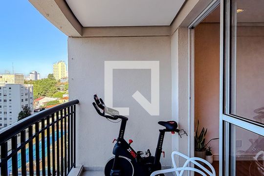 Varanda da Sala de apartamento à venda com 2 quartos, 68m² em Vila Mariana, São Paulo