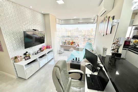 Sala de apartamento à venda com 2 quartos, 105m² em Lauzane Paulista, São Paulo