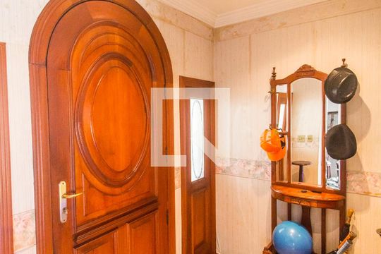 Hall de entrada de casa de condomínio para alugar com 2 quartos, 480m² em Residencial Dez (alphaville), Santana de Parnaíba