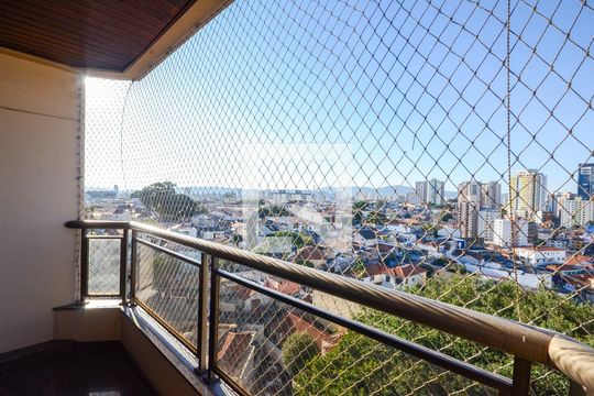 Sala - Sacada de apartamento para alugar com 4 quartos, 136m² em Vila Sao Vicente, São Paulo