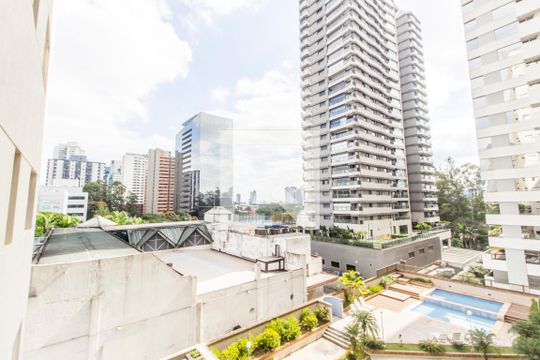 Vista da Varanda de apartamento para alugar com 3 quartos, 86m² em Alphaville Industrial, Barueri